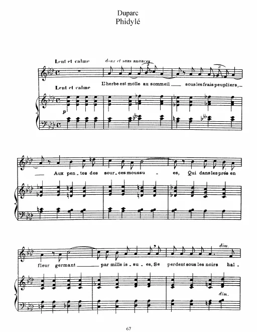 Complete Score (Original key, high voice)
