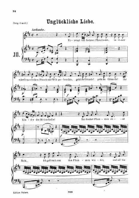 Complete Score (medium voice, )