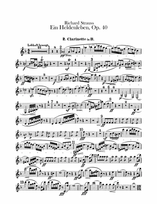 Clarinet 2 (B♭)