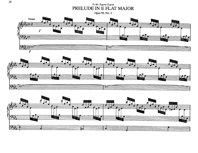3. Prelude & Fugue in