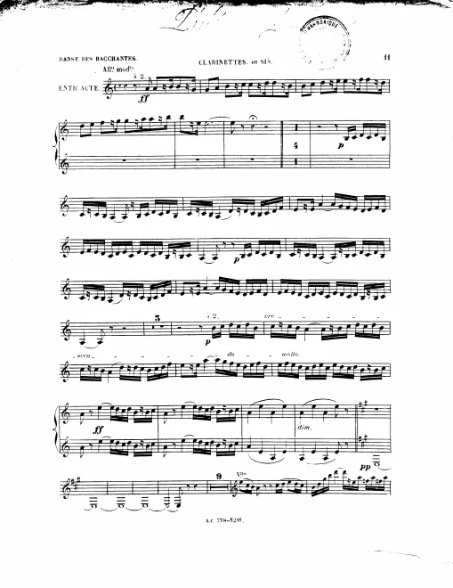Clarinet 1/2 (B)