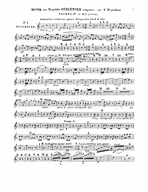 Trumpet 1 (B♭/C), 2 (C)