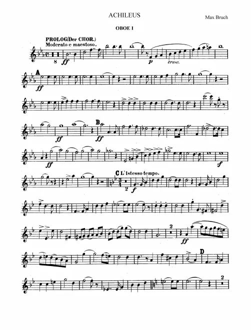 Oboe 1, 2