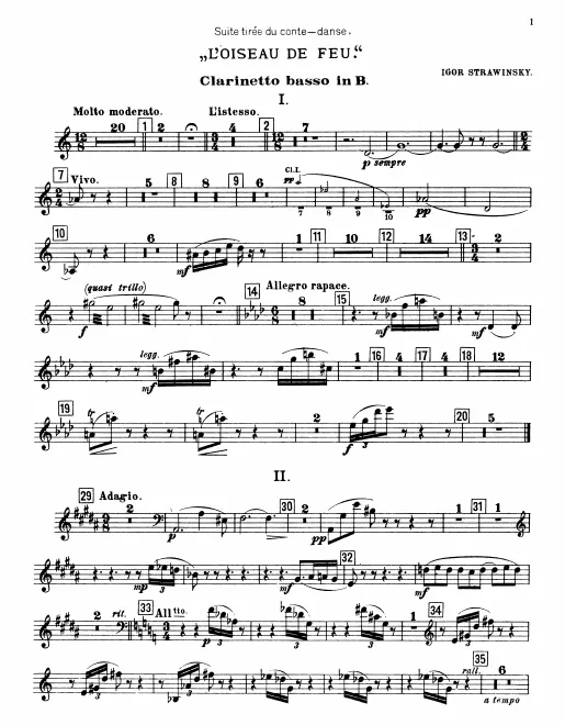 Bass Clarinet (B♭)