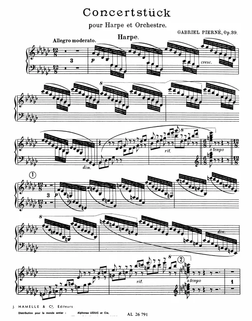 Harp solo