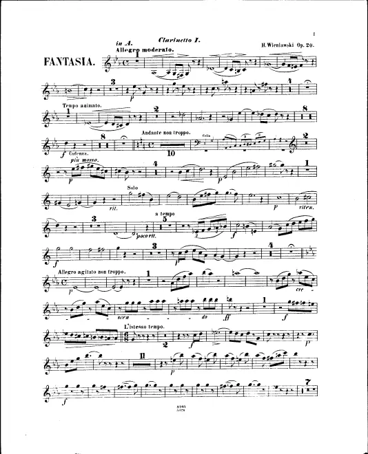 Clarinet 1 (A)