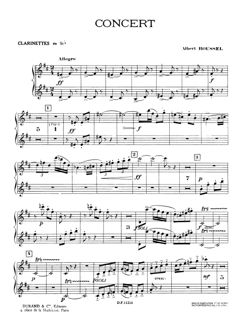 Clarinet 1/2 (B)
