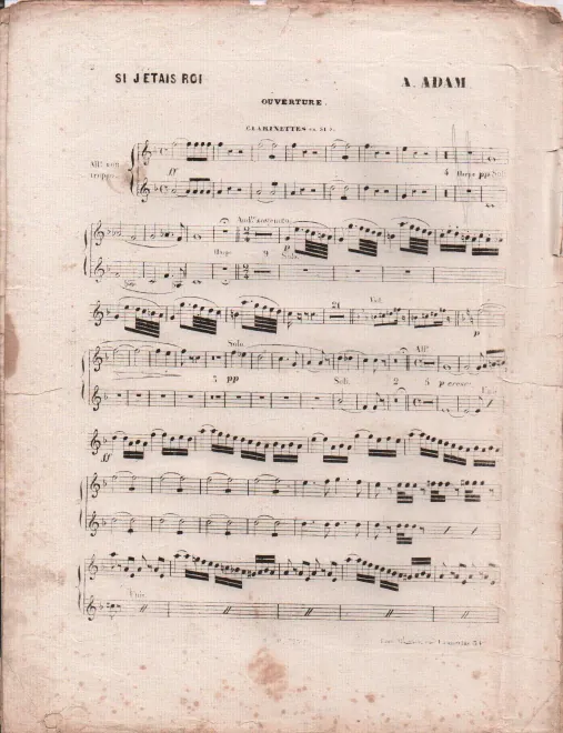 Clarinet 1/2 (B♭)
