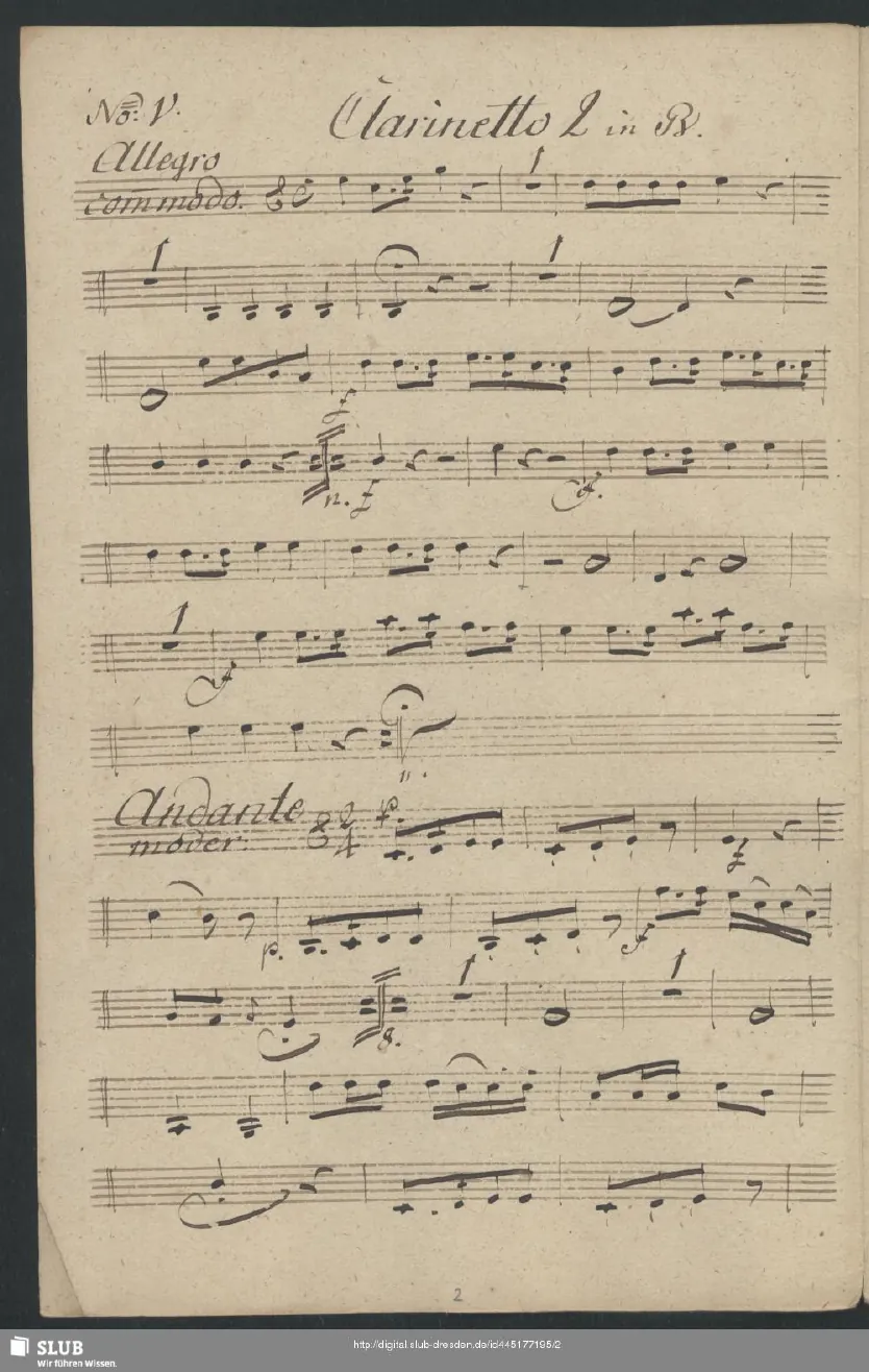 Clarinet 2 (B♭)