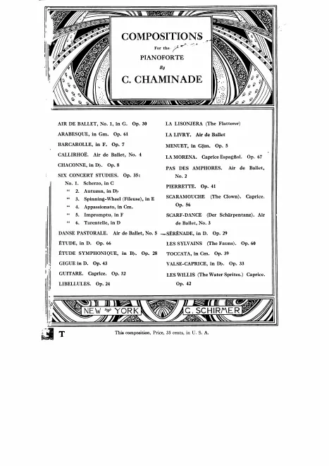 Piano Score