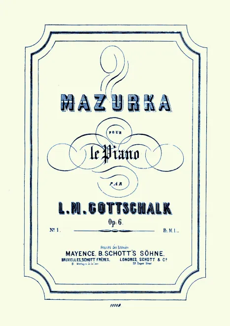1. Mazurka in A major (improved version)