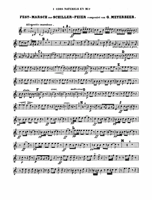 Horn 1, 2 (E♭), 3/4 (B♭)