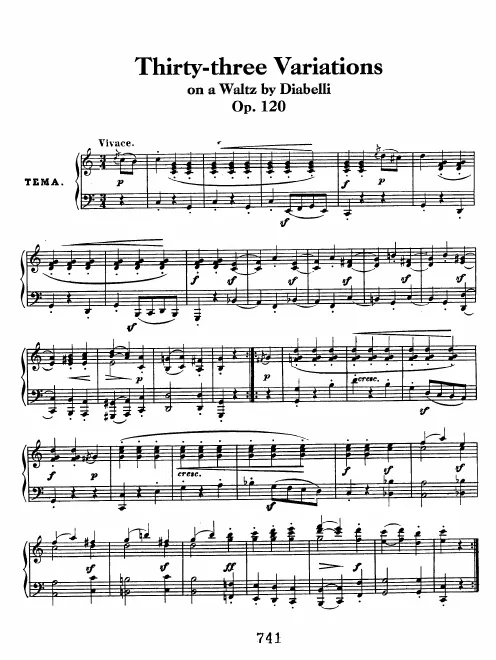 Complete Score (alternate scan)