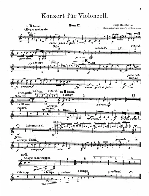 Horn 2 (B♭ basso/G)