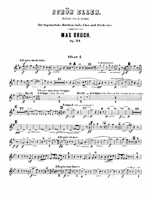 Oboe 1, 2