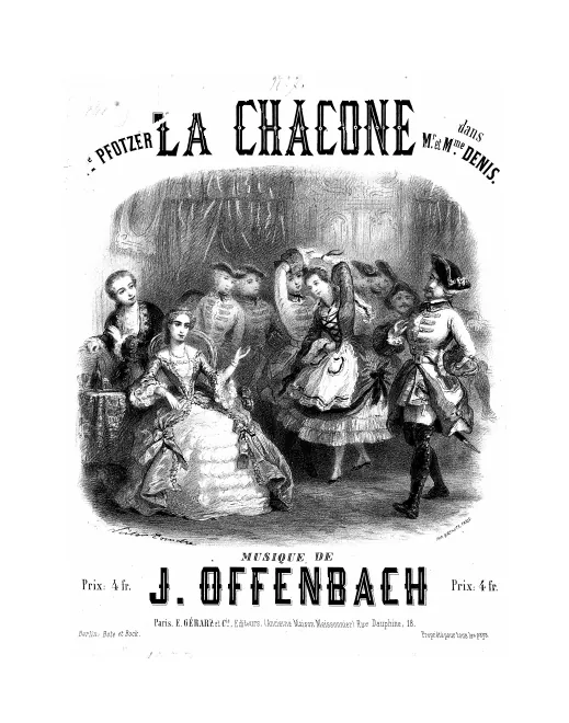 La chacone: "Dansons la chacone" (No.7)