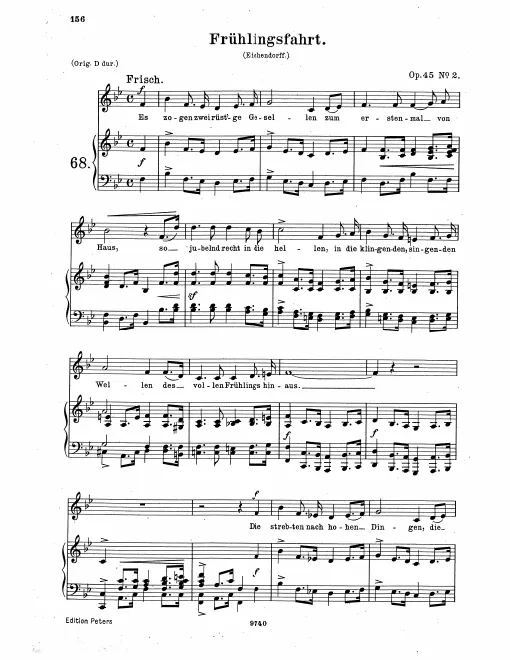 Complete Score (low voice / B♭ major)