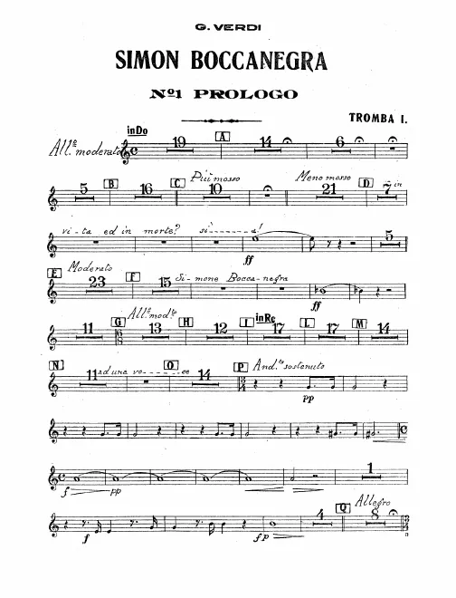 Trumpet 1 (C/D/E♭/E)