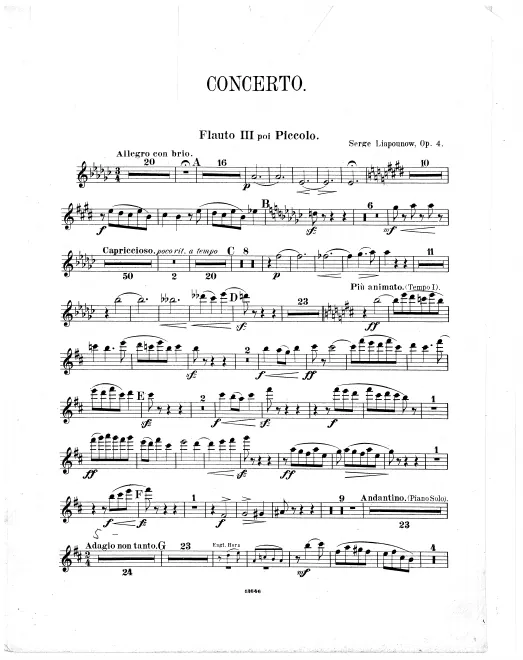 Flute 3 + Piccolo