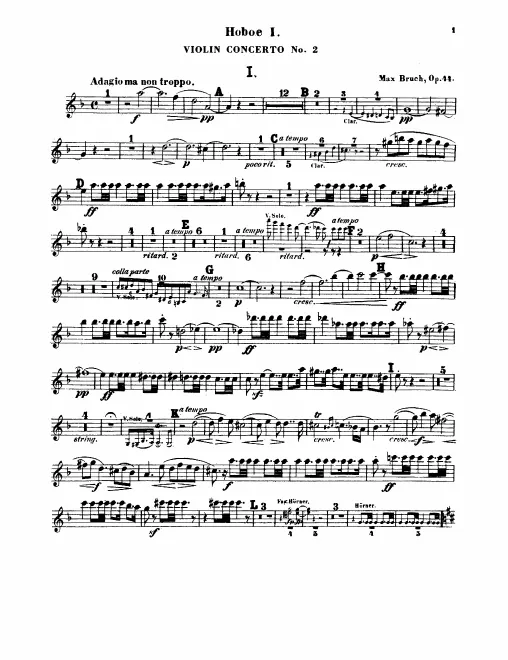 Oboe 1, 2