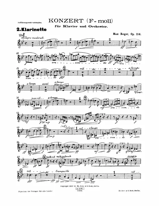 Clarinet 2 (B, A)