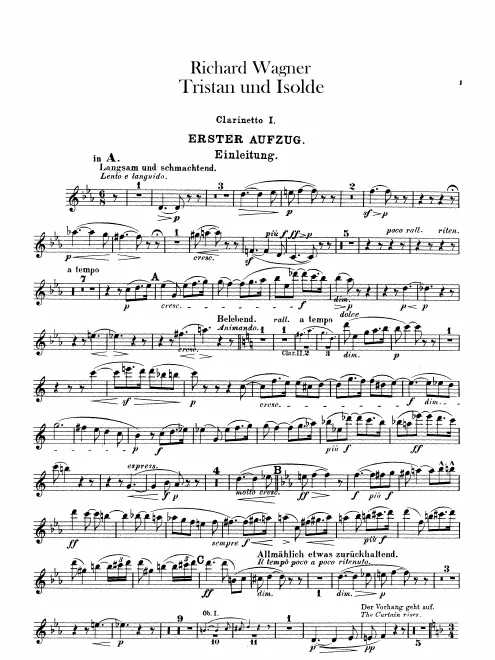 Clarinet 1 (A/B♭)