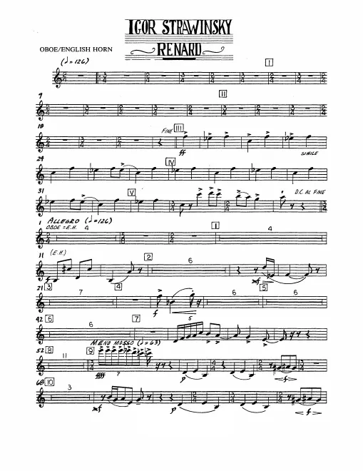 Oboe/English Horn