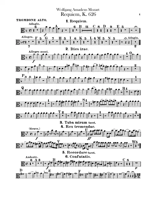 Trombone 1, 2, 3 (alto, tenor bass clef)