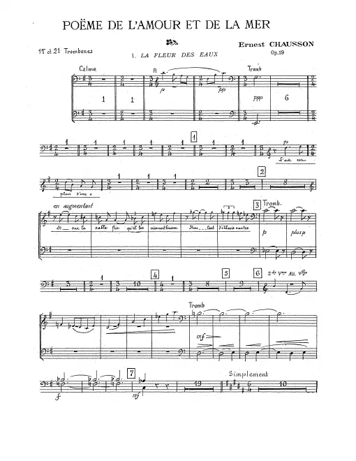 Trombone 1/2, 3
