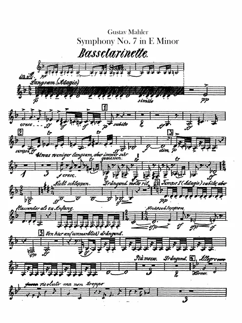 Bass Clarinet (A/B♭)