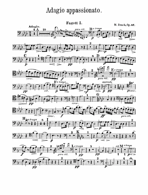 Bassoon 1, 2