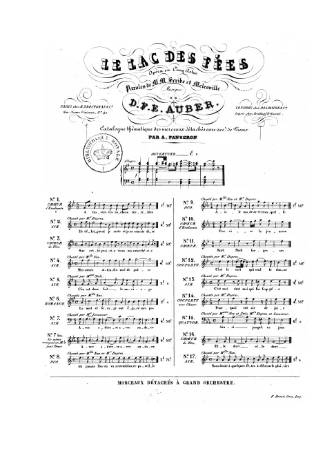 No.15, Quatuor: "Ainsi jusqu'à ce jour dédaigneuse" (Act IV, No.17)