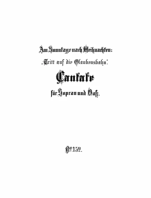 Complete Score (E minor, original key)