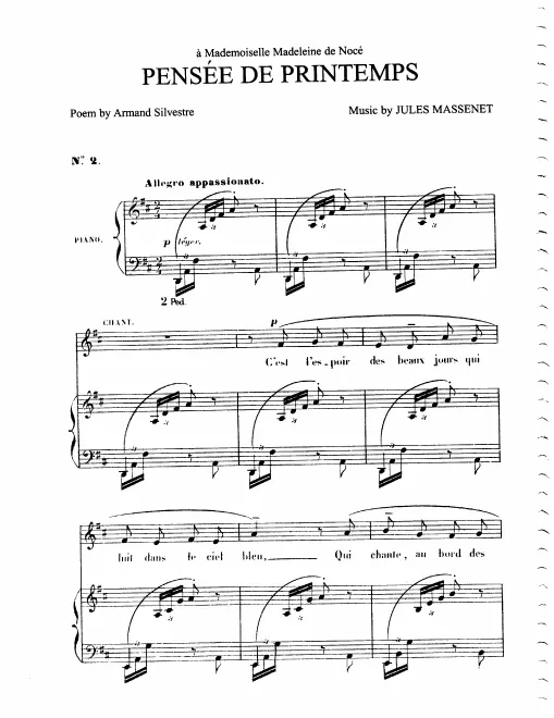 Complete Score (D Major: medium voice and piano)