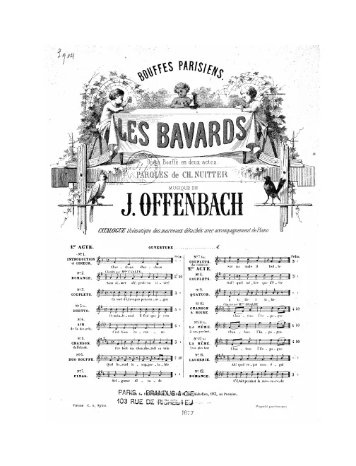 No.10 bis , Chanson à boire: "C'est l'Espagne qui nous donne" (Act II, No.10b)