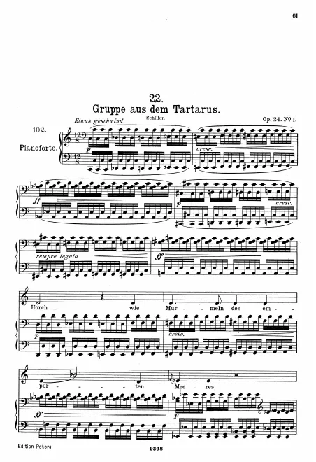 Complete Score (Original key, C major)