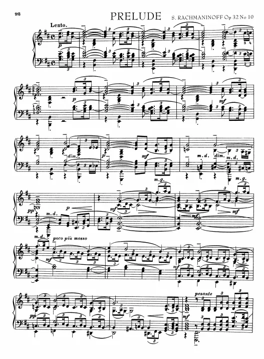 10. Lento (B minor)