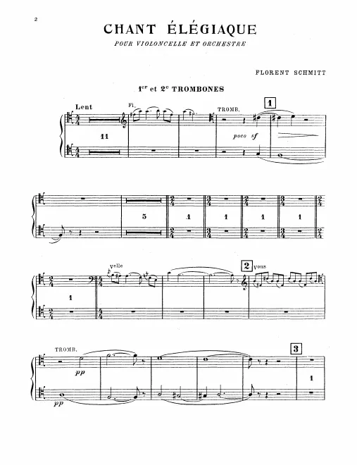 Trombone 1/2, 3, Tuba