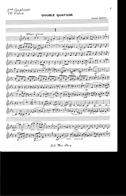 Violin I (Quartet II)