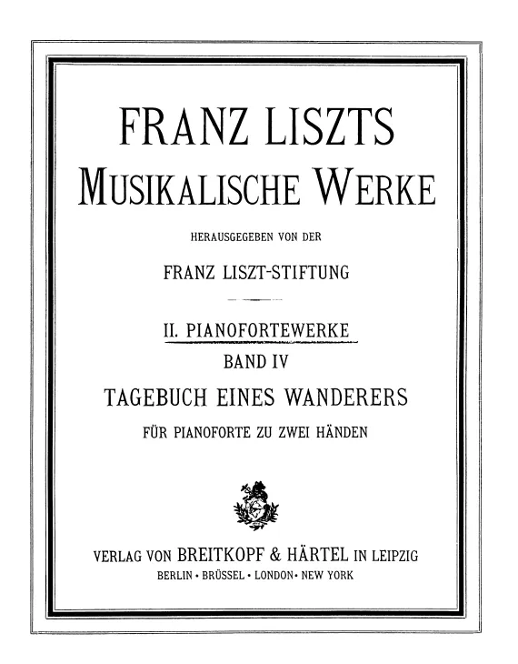 Complete Score (Books I-III, S.156)
