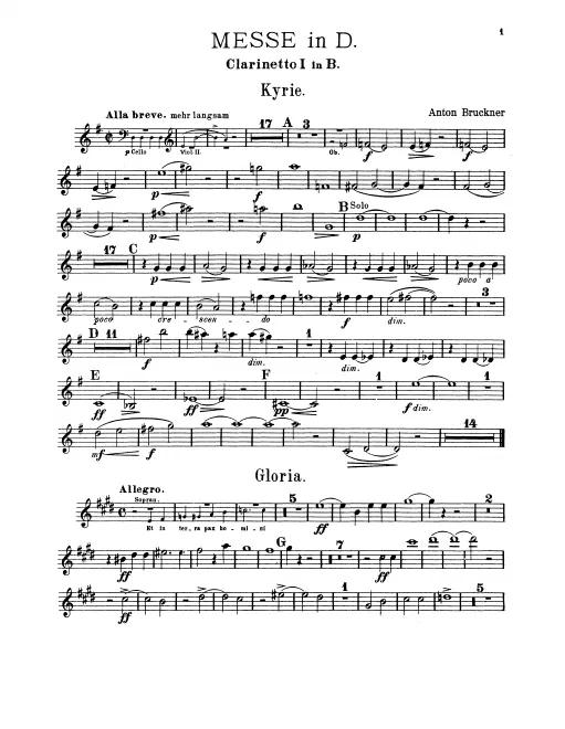Clarinet 1, 2 (B♭)