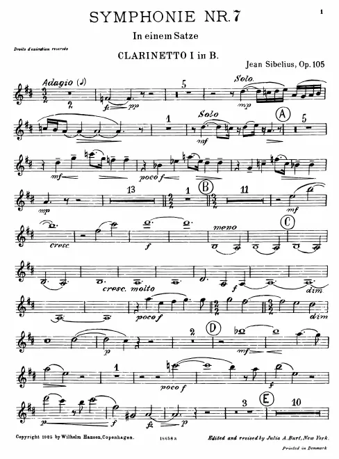 Clarinet 1 (B)