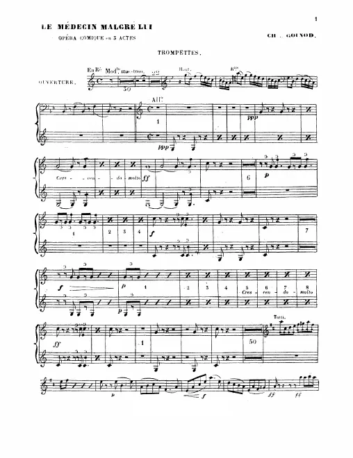 Trumpet 1/2 (D)