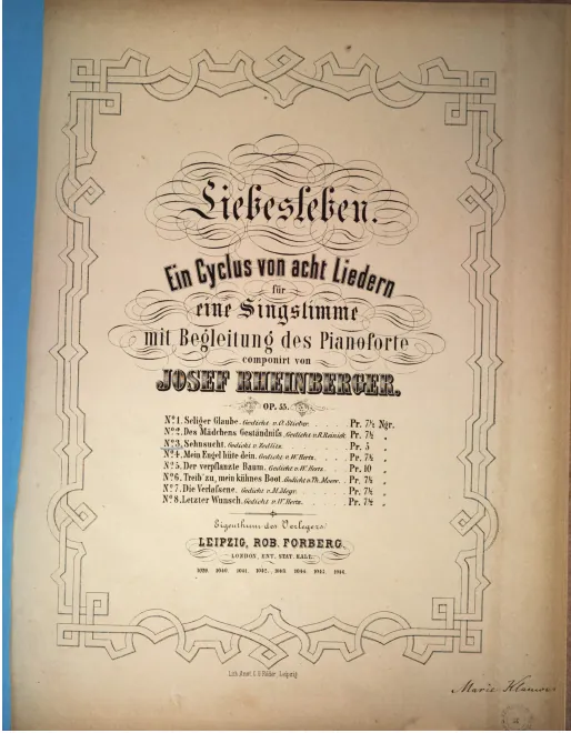 3. Sehnsucht