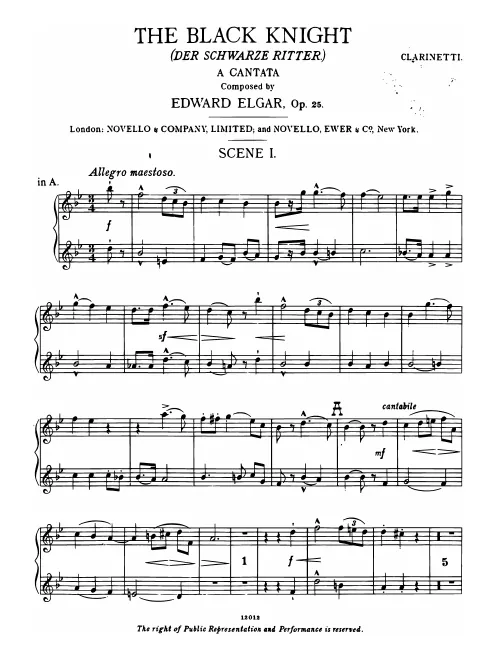 Clarinet 1/2 (A/B♭)