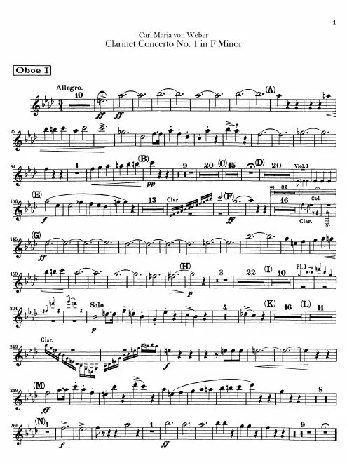 Oboe 1, 2