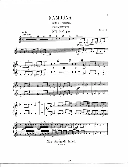 Trumpet 1/2 (F/E), Cornet 1/2 (A/B♭)