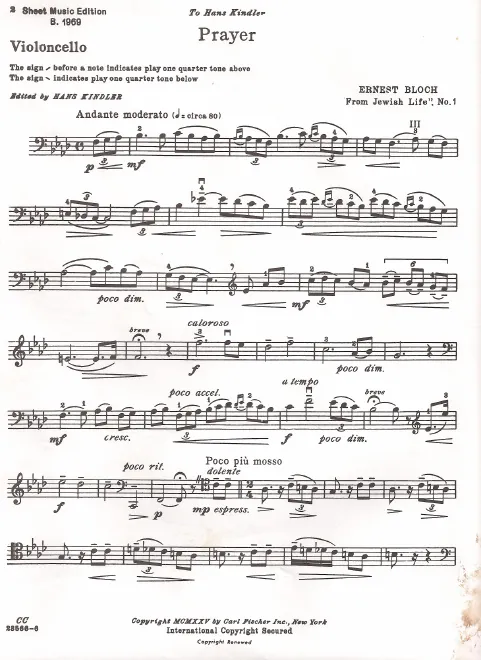 Cello Part