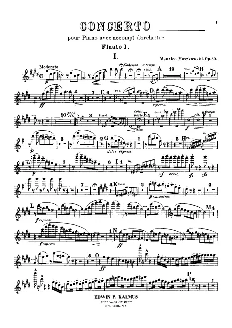 Flute 1, 2