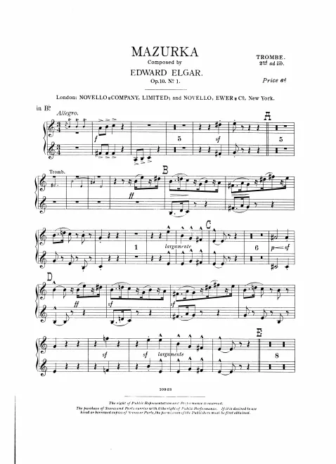 Trumpet 1/2 (B)